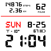 华米跃我Amazfit Bip手表表盘