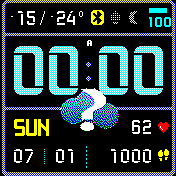 华米跃我Amazfit Bip手表表盘