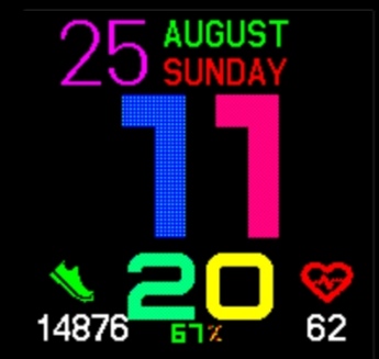 华米跃我Amazfit Bip手表表盘