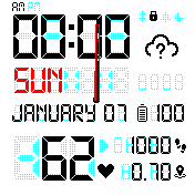 华米跃我Amazfit Bip手表表盘