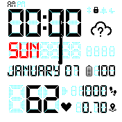 华米跃我Amazfit Bip手表表盘