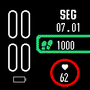 华米跃我Amazfit Bip手表表盘