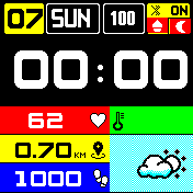 华米跃我Amazfit Bip手表表盘