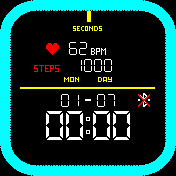 华米跃我Amazfit Bip手表表盘