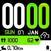 华米跃我Amazfit Bip手表表盘