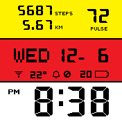 华米跃我Amazfit Bip手表表盘