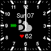 华米跃我Amazfit Bip手表表盘