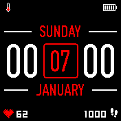 华米跃我Amazfit Bip手表表盘