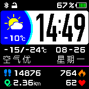 华米跃我Amazfit Bip手表表盘