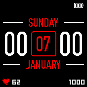 华米跃我Amazfit Bip手表表盘