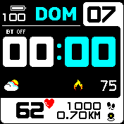 华米跃我Amazfit Bip手表表盘