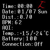 华米跃我Amazfit Bip手表表盘
