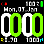 华米跃我Amazfit Bip手表表盘