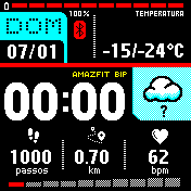 华米跃我Amazfit Bip手表表盘