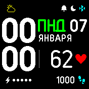 华米跃我Amazfit Bip手表表盘