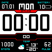 华米跃我Amazfit Bip手表表盘