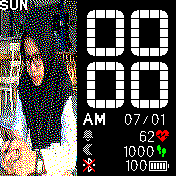 华米跃我Amazfit Bip手表表盘