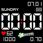华米跃我Amazfit Bip手表表盘