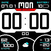 华米跃我Amazfit Bip手表表盘