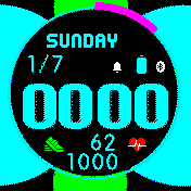 华米跃我Amazfit Bip手表表盘
