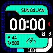 华米跃我Amazfit Bip手表表盘