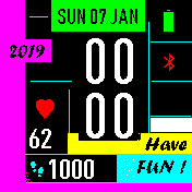华米跃我Amazfit Bip手表表盘