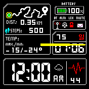 华米跃我Amazfit Bip手表表盘