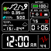 华米跃我Amazfit Bip手表表盘