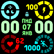 华米跃我Amazfit Bip手表表盘