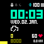 华米跃我Amazfit Bip手表表盘