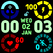 华米跃我Amazfit Bip手表表盘