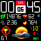 华米跃我Amazfit Bip手表表盘
