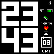 华米跃我Amazfit Bip手表表盘