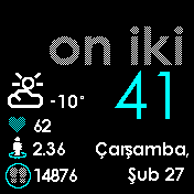 华米跃我Amazfit Bip手表表盘