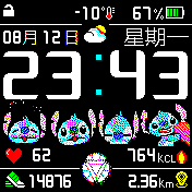 华米跃我Amazfit Bip手表表盘