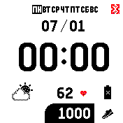 华米跃我Amazfit Bip手表表盘