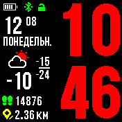 华米跃我Amazfit Bip手表表盘