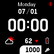 华米跃我Amazfit Bip手表表盘