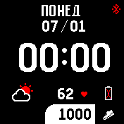 华米跃我Amazfit Bip手表表盘