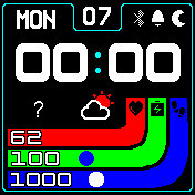 华米跃我Amazfit Bip手表表盘