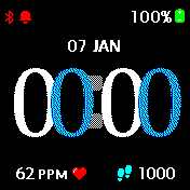 华米跃我Amazfit Bip手表表盘