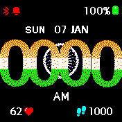 华米跃我Amazfit Bip手表表盘