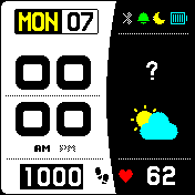 华米跃我Amazfit Bip手表表盘