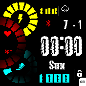 华米跃我Amazfit Bip手表表盘