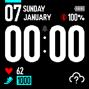 华米跃我Amazfit Bip手表表盘