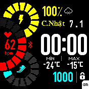 华米跃我Amazfit Bip手表表盘