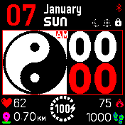 华米跃我Amazfit Bip手表表盘