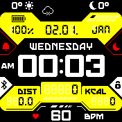 华米跃我Amazfit Bip手表表盘