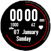 华米跃我Amazfit Bip手表表盘