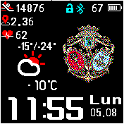 华米跃我Amazfit Bip手表表盘